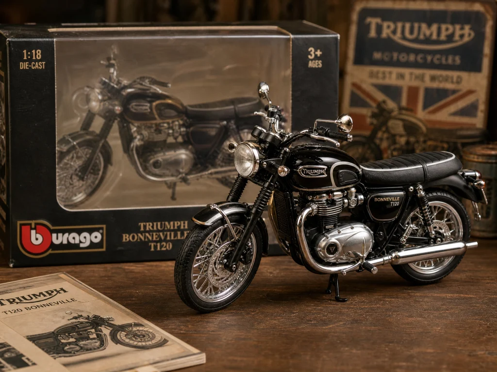 Bburago Triumph Bonneville T120 1:18