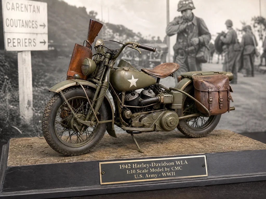 CMC Harley-Davidson WLA 1942 1:10