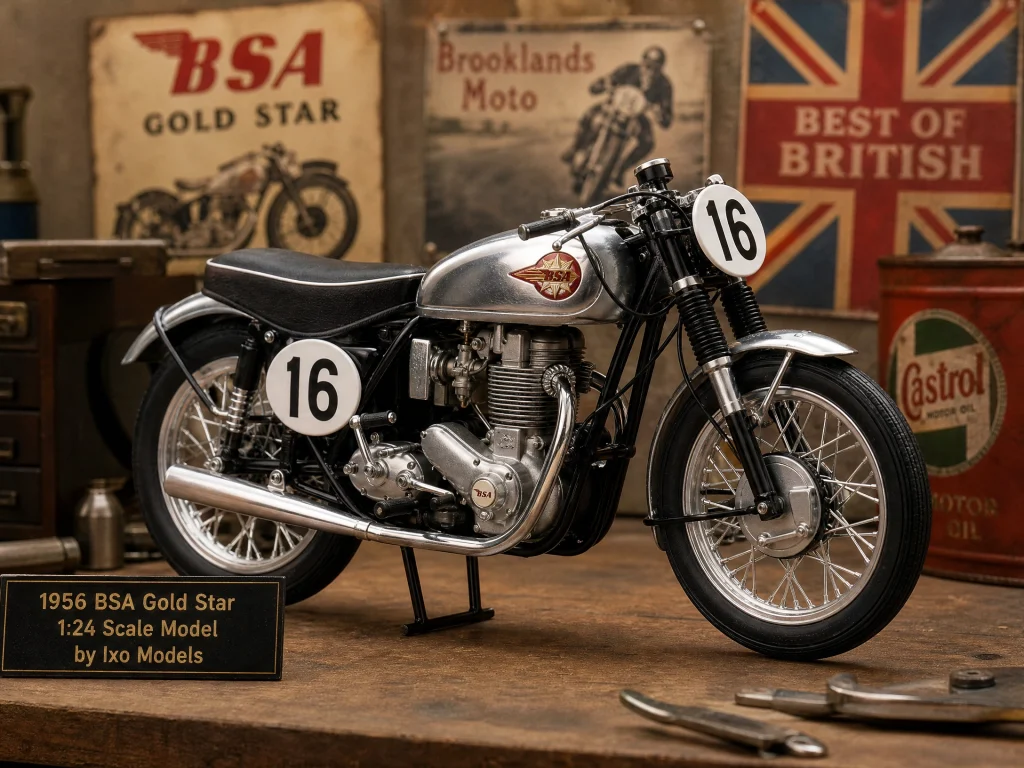 Ixo Models BSA Gold Star 1956 1:24