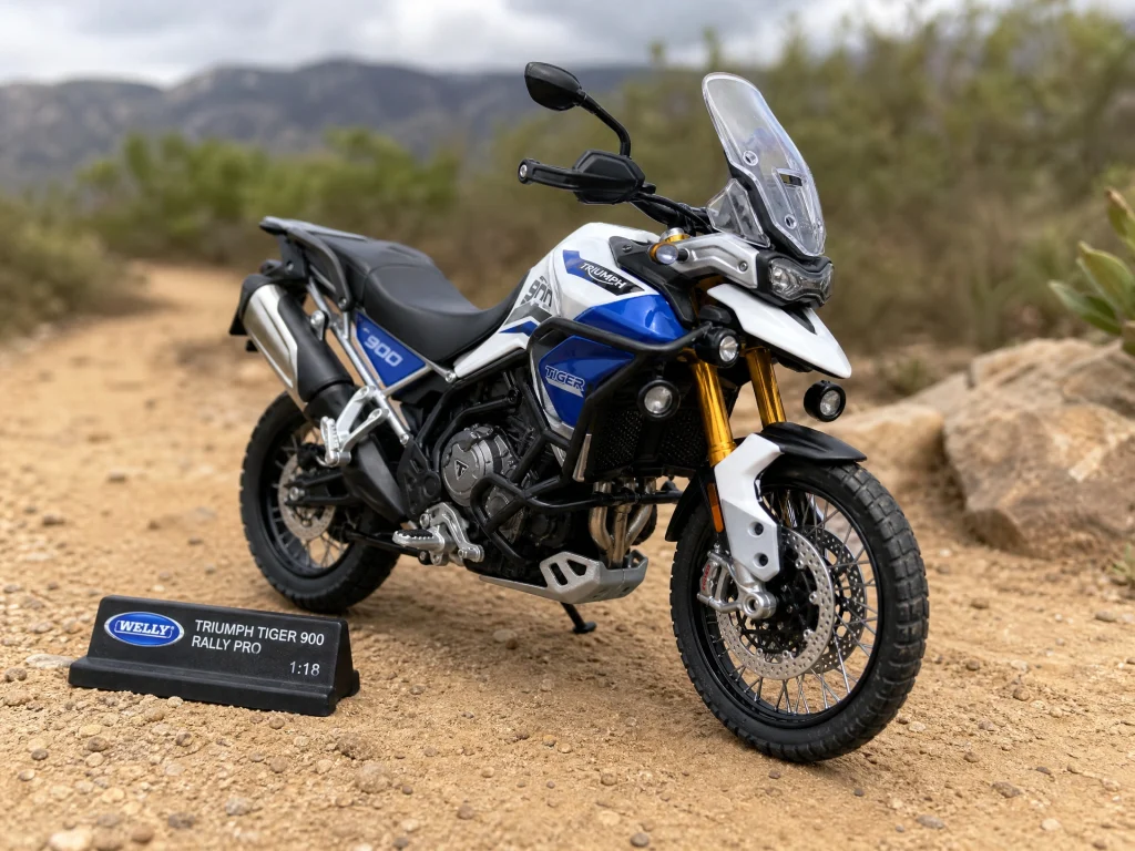 Welly Triumph Tiger 900 Rally Pro 1:18